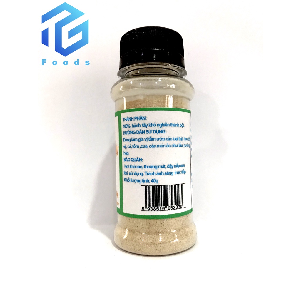 Bột Hành Tây Hũ 40g TG FOODS, Gia Vị Cho Các Món Ăn