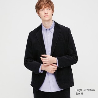 Áo sơ mi nam dài tay chấm bi thời trang của Uniqlo