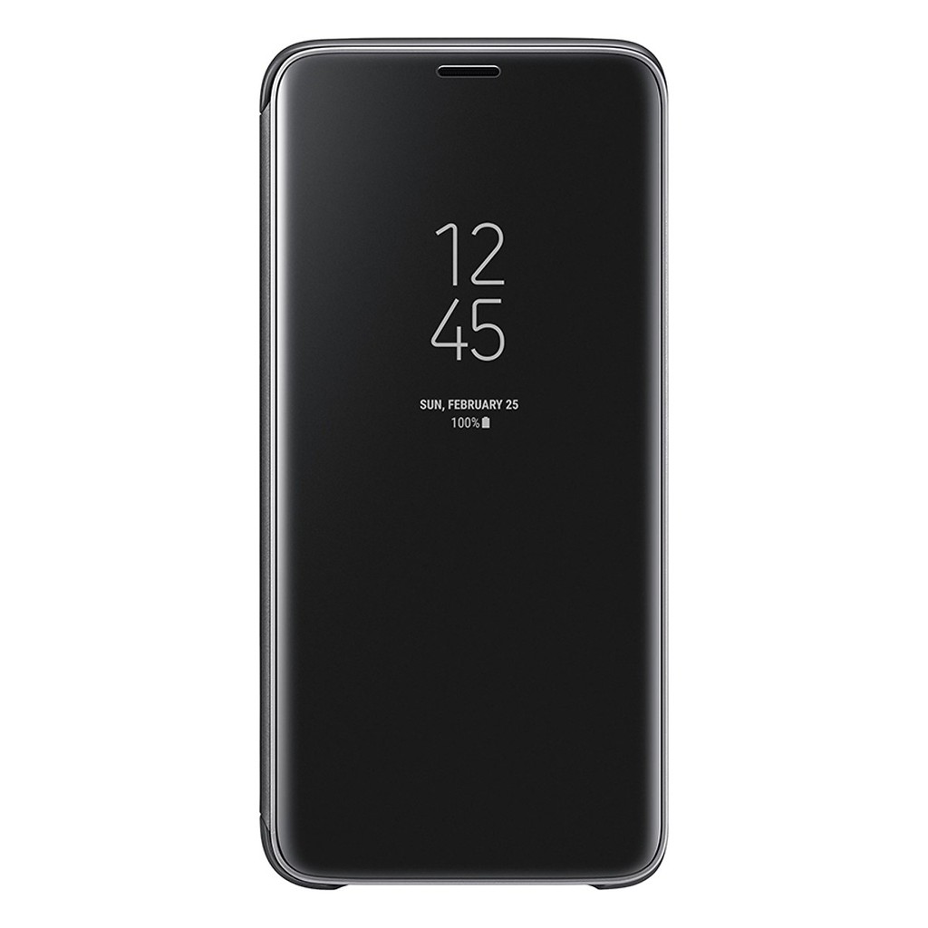 Bao da Clear View Samsung Galaxy S9 Plus - Hàng Nhập Khẩu - Đen