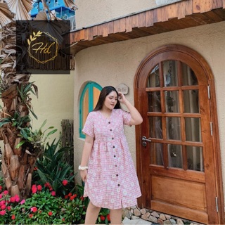 Đầm babydoll họa tiết hoa