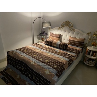 Bộ Drap Thun Hoa Văn Full 5 món