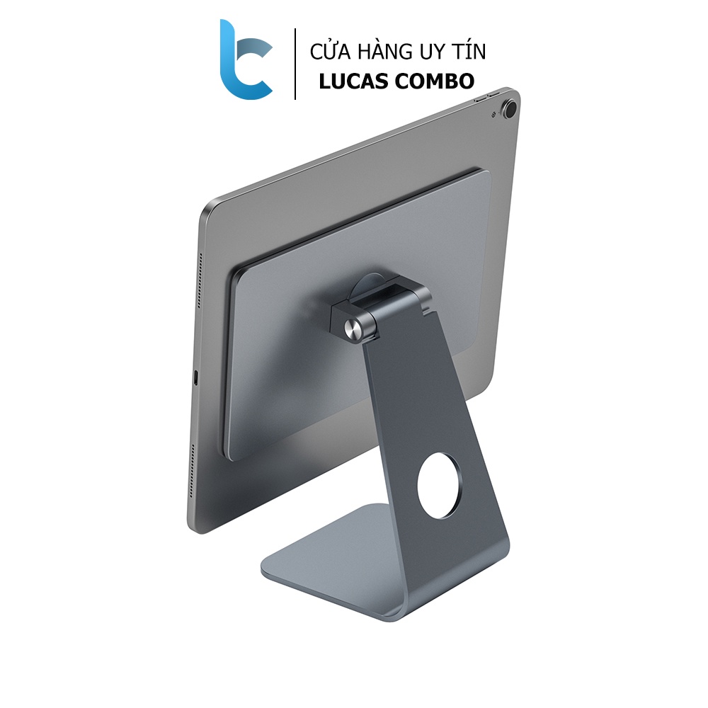 Stand/Giá Đỡ Nhôm Nam Châm Hít Chặt iPad WIWU Hubble Smart Cho iPad Air 4, Pro 11, Pro 12.9 inch, M1