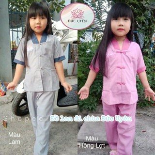 🧸Đồ lam đi chùa cho bé #Mẫu La Hán Phối (pháp phục lễ chùa)