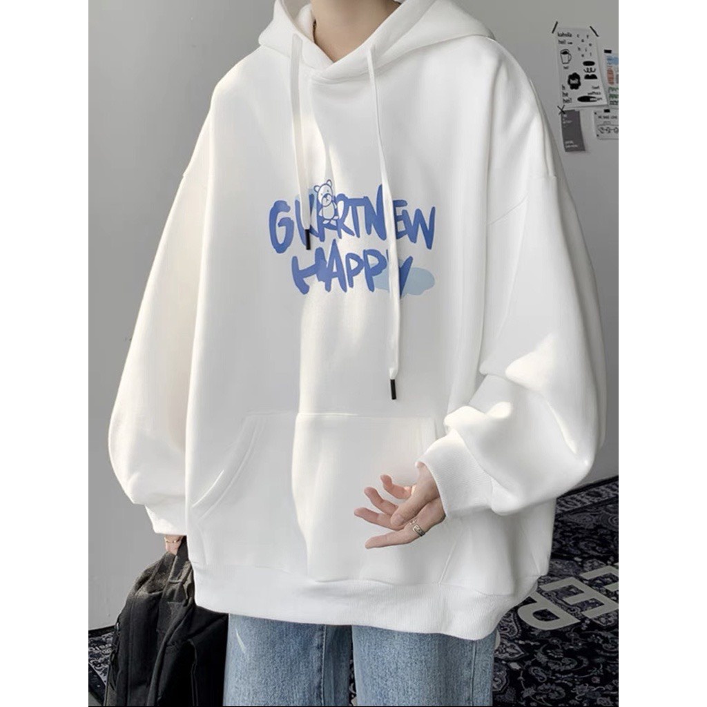 Áo hoodie Unisex chữ GKKRTNEW Chất Nỉ Bông Có Mũ 2 lớp Dài Tay Phong Cách Hót Nhất 2021