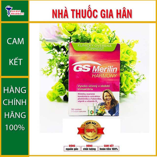 GS Merilin Harmony - Giải Pháp Cho Phụ Nữ Thời Kỳ Mãn Kinh (Lọ 30 Viên)