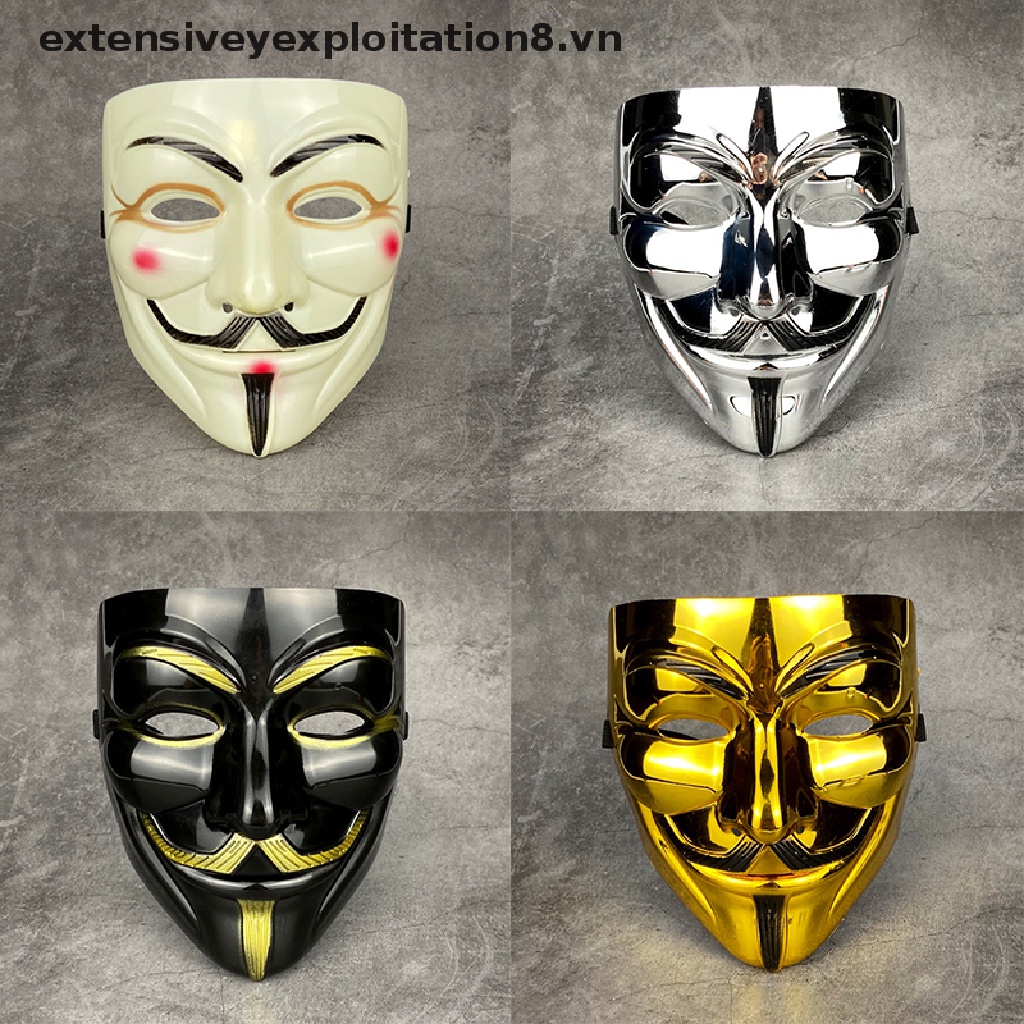 Mặt Nạ Vendetta Hacker Làm Quà Giáng Sinh Cho Người Lớn Và Trẻ Em