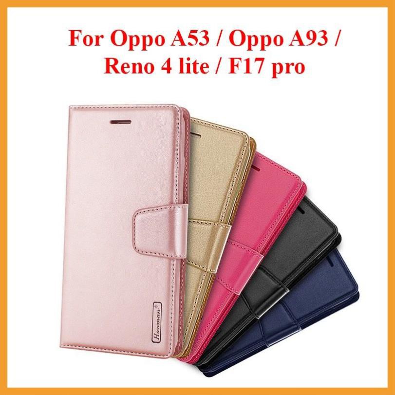 [Freeship] Bao da Oppo A53 / Oppo A93 dạng ví hiệu hanman, kiểu sáng sang trọng tiện lợi | BigBuy360 - bigbuy360.vn