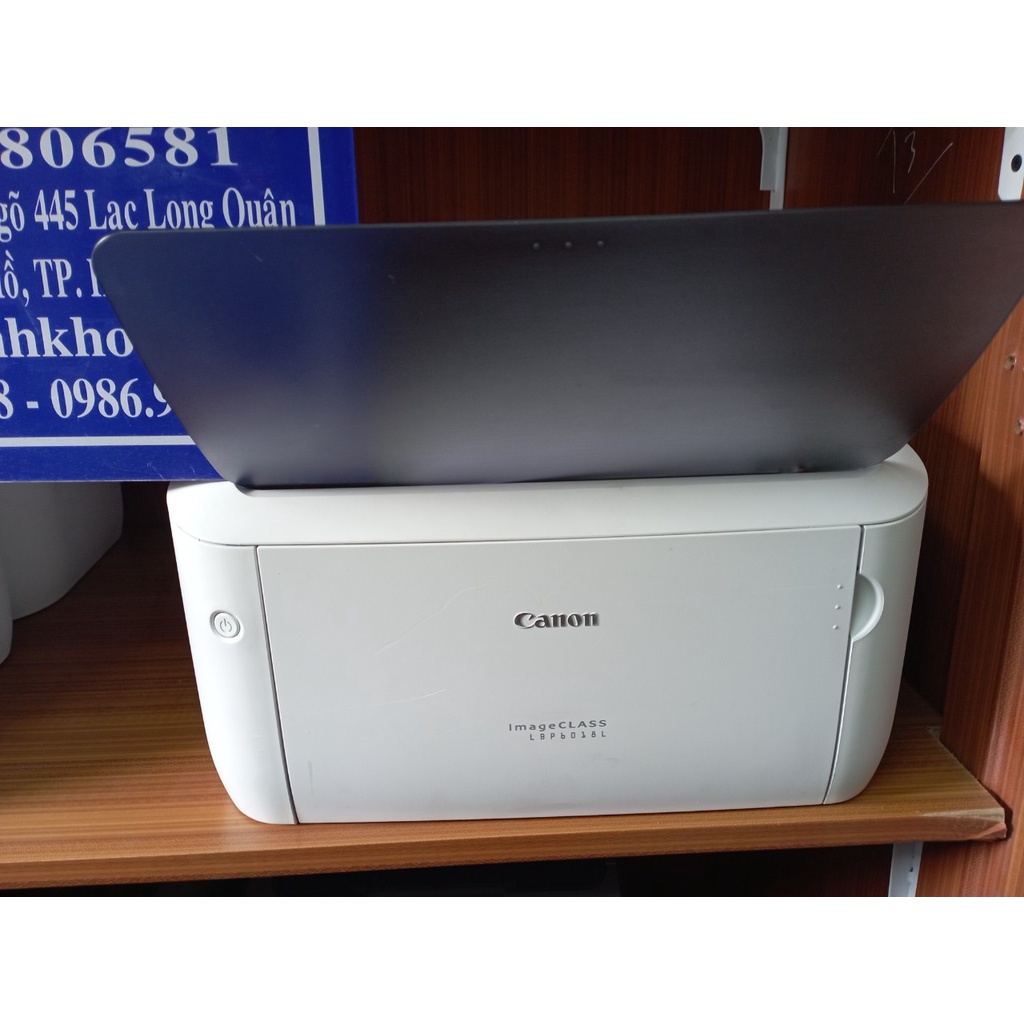 Máy in Canon LBP 6018 in 1 mặt mới 90-95%, nhỏ gọn