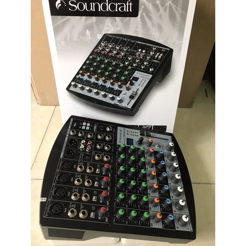 Bàn Mixer SoundCaft EFX8/4usb và soundCaft FX8u