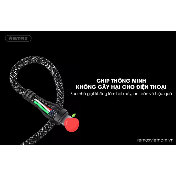 Cáp sạc/Micro/Type-C lò xo xoắn Remax RC-139i/m/a