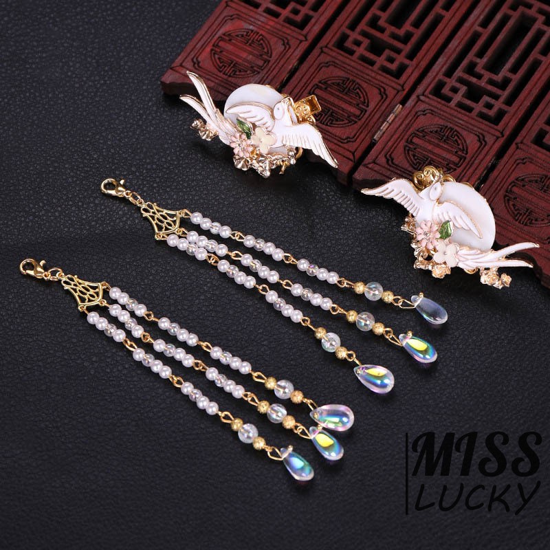 Phụ kiện cài tóc phong cách Trung Hoa Vintage thời trang quyến rũ cho nữ