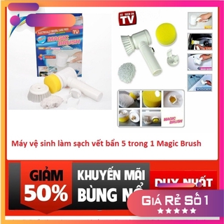 Máy cọ rửa vệ sinh đa năng Magic Brush 5 trong 1 - vệ sinh nhà cửa tiện lợi nhanh chóng - Smartbuy