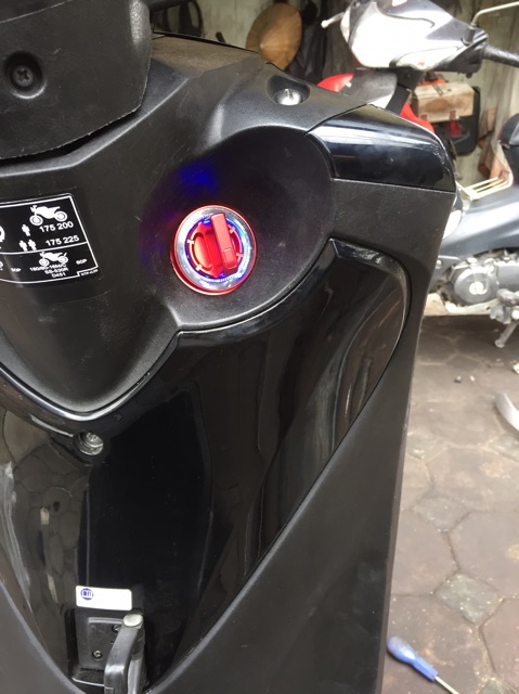 Ổ smartkey núm nhôm CNC chính hãng honda 100%