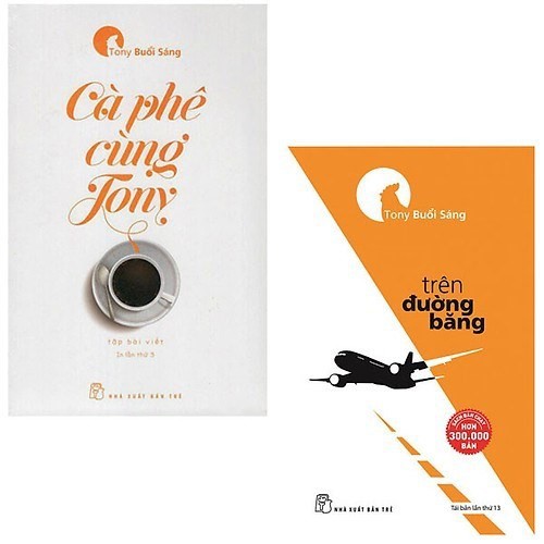 Sách - Trên Đường Băng Và Cà Phê Cùng Tony (combo 2 cuốn)