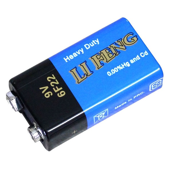 Pin 9V Loại Xịn, Pin Vuông Dùng Cho Micro, Đồng Hồ Đo