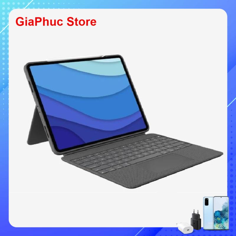 Combo Bao kiêm bàn phím bàn di chuột dành cho Ipad Pro 12.9 inch (Gen 5) 2021 - Bảo hành 12 Tháng