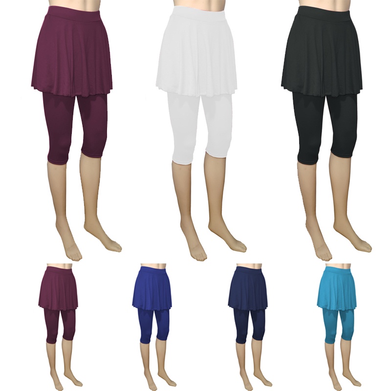 Váy Quần Legging Thể Thao Plus Size Cho Nữ