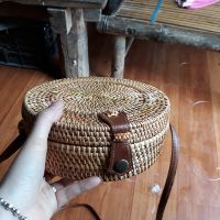 túi mây tre đan trơn