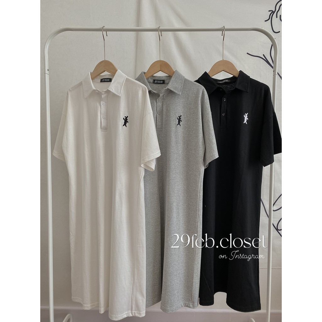 Váy polo cotton thêu hình (Ảnh video thật 29feb chụp) | BigBuy360 - bigbuy360.vn