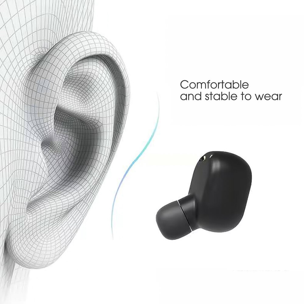 Tai nghe thể thao không dây Bluetooth 5.0 M1 TWS âm thanh sống động có hộp sạc