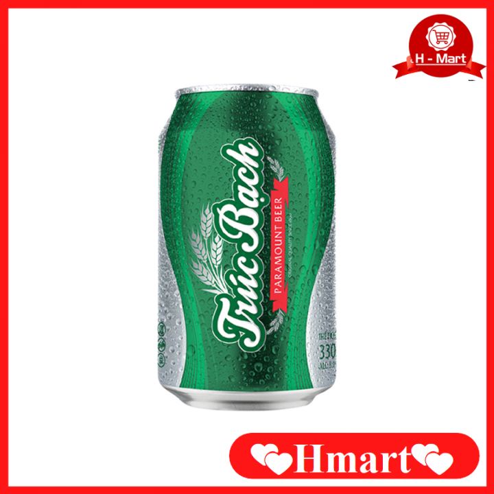 1 Lon Bia Trúc Bạch 330ml