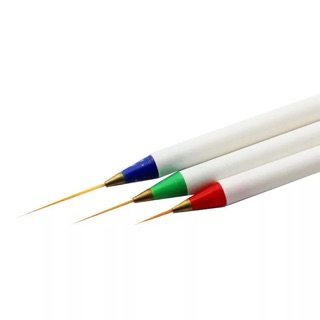 Set 3 cọ râu đủ size để vẽ gel