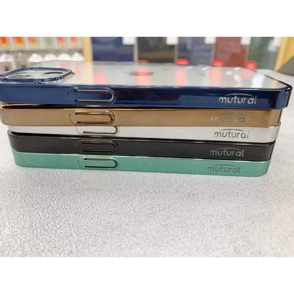 ⚡️PHONE 13⚡️ Ốp lưng Mutural lưng trong cứng viền màu bất tử không ố màu cho iPhone 13/ 13 Pro/ 13 Pro Max chính hãng
