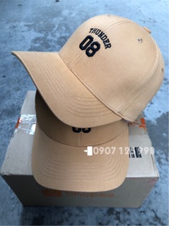 Nón kết thêu logo số