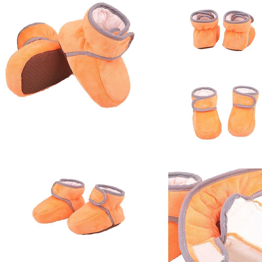 Giày Vải Lông Cừu Thời Trang Mùa Đông Cho Bé Tập Đi Walkers