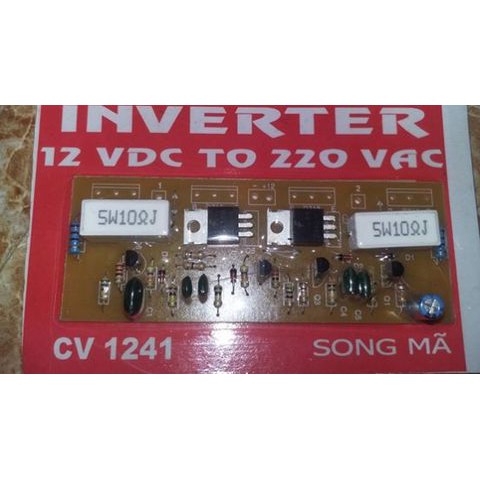 Mạch Tăng Áp (Inverter V3) 12VDC Lên 220VAC Song Mã CV1241