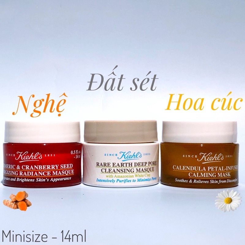 Mặt nạ Kielhs size mini 14g chính hãng