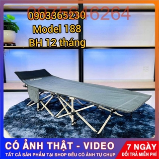 SUMIKA Giường xếp du lịch gấp gọn Sumika 188, chịu tải trọng 450kg