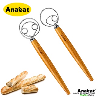 1 dụng cụ trộn bột làm bánh mì bằng thép không gỉ