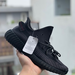 Ảnh thật+video Giày Yzy boost 350 V2 màu đen