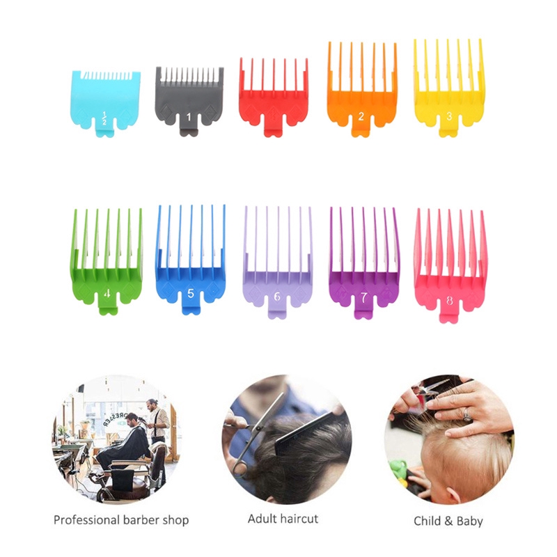 Lược gắn tông đơ bằng ABS nhiều kích thước khác nhau