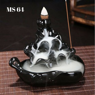 Tháp trầm hương khói ngược tặng kèm 1 nụ trầm hương