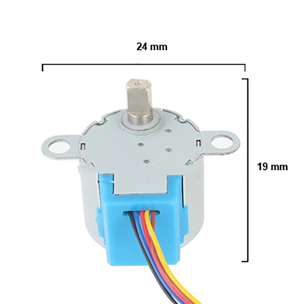 Mô Đun Kiểm Tra Động Cơ Bước Dc 12v 28byj-48 + Uln2003