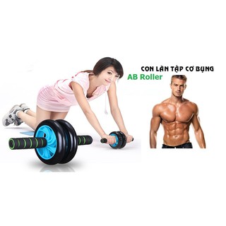 Con Lăn Tập Bụng 2 Bánh AB Wheel