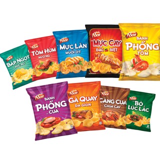 Bim bim Poca đủ vị 25g - 30g (1 gói giao ngẫu nhiên)