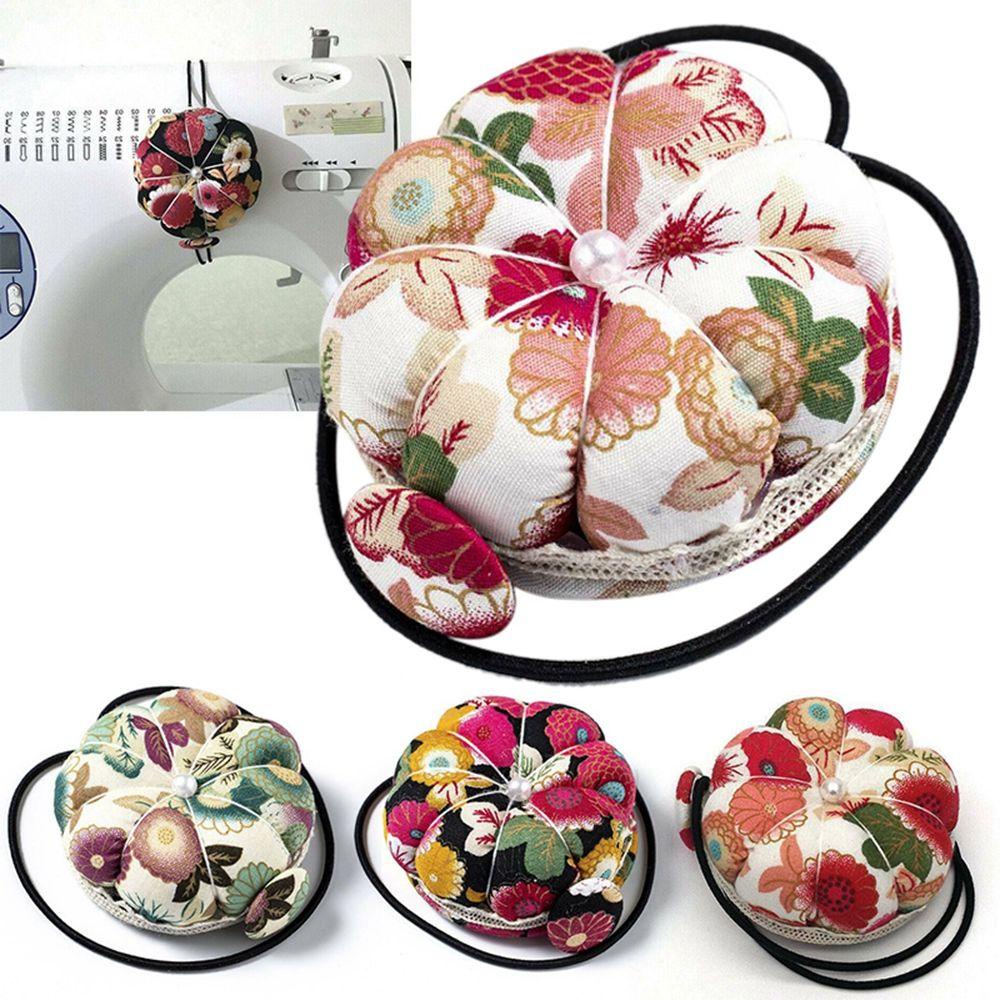 Giá Đỡ Kim Khâu Đeo Cổ Tay Bằng Vải Cotton An Toàn DIY