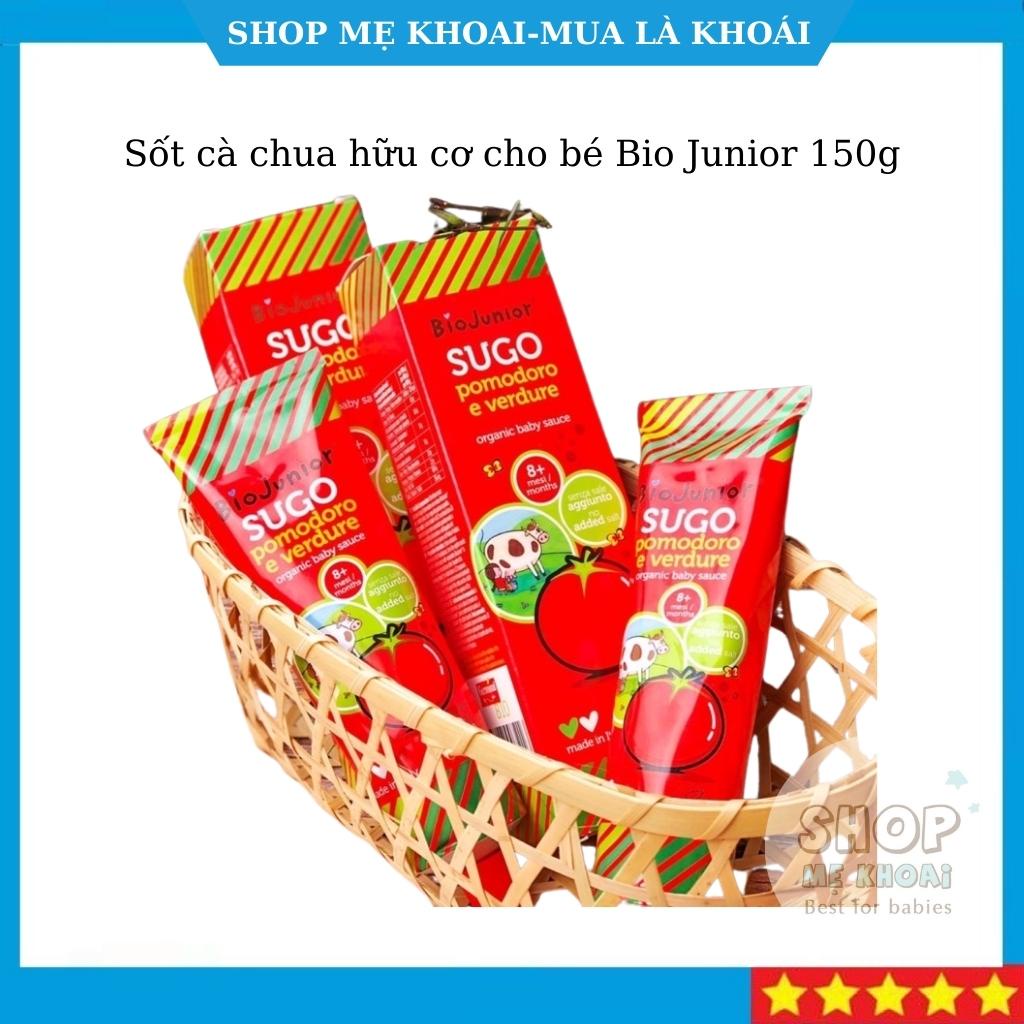 Sốt tương cà chua hữu cơ Bio Junior 150g của Ý cho bé từ 8 tháng