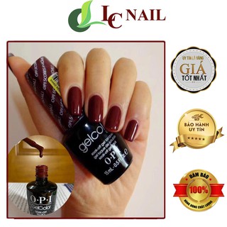 Sơn móng tay OPI đỏ đô chai 15ml, Sơn gel quốc dân