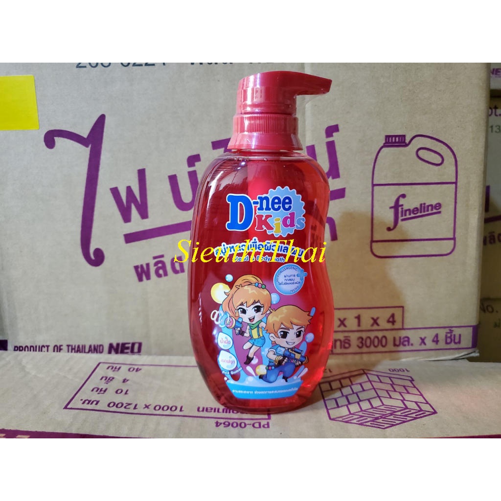 Sữa Tắm và gội Dnee Kids chai 400ML toàn Thân Cho Bé Thái Lan