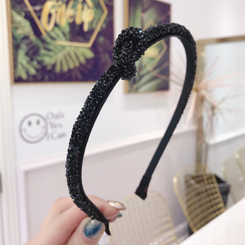 Băng Đô Cài Tóc Đính Đá Phong Cách Hàn Quốc Thời Trang Cho Nữ