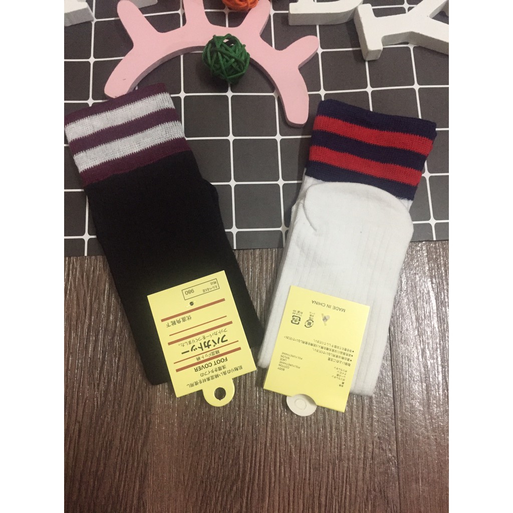 Set 5 Đôi Tất Len Cao Cổ Đến Bắp Chân Cho Bé Gái Hay Mặc Váy Từ 5 Đến 10 Tuổi