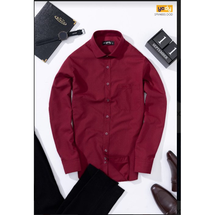 Áo Sơmi Nam Dài Tay Slim YODY Kháng Khuẩn Khử Mùi Tốt, Không Nhăn Tự Nhiên - Mã SP: SPM4005 | BigBuy360 - bigbuy360.vn