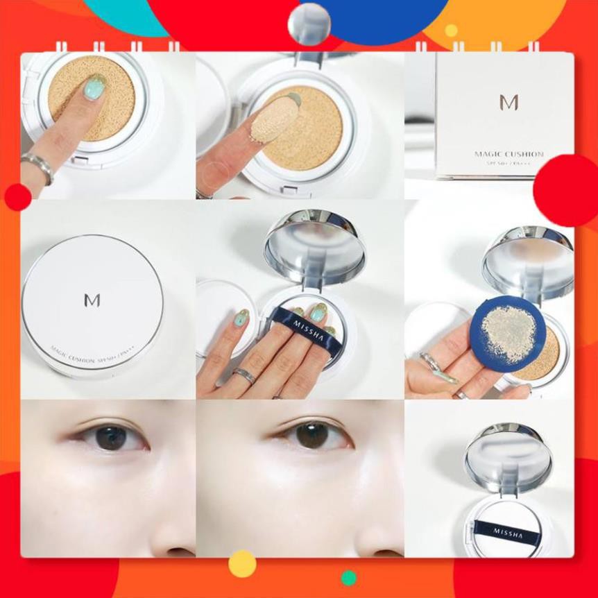 [FREESHIP] [NEW 2018] Phấn Nước Che Phủ Tốt, Lâu Trôi Missha Magic Cushion Cover Lasting SPF50+ PA+++