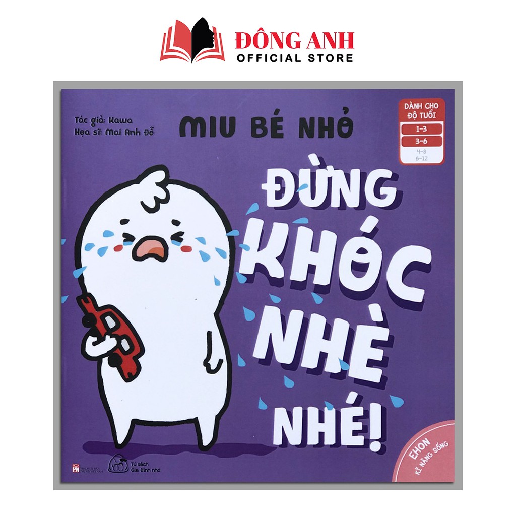 Sách - Combo 8 cuốn Ehon Miu Bé Nhỏ dành cho bé từ 0-6 tuổi