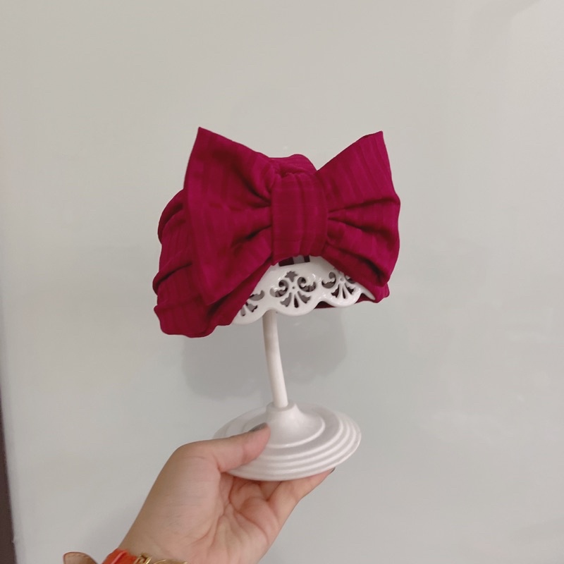 Mũ vải thun lạnh cho bé - mũ turban cute