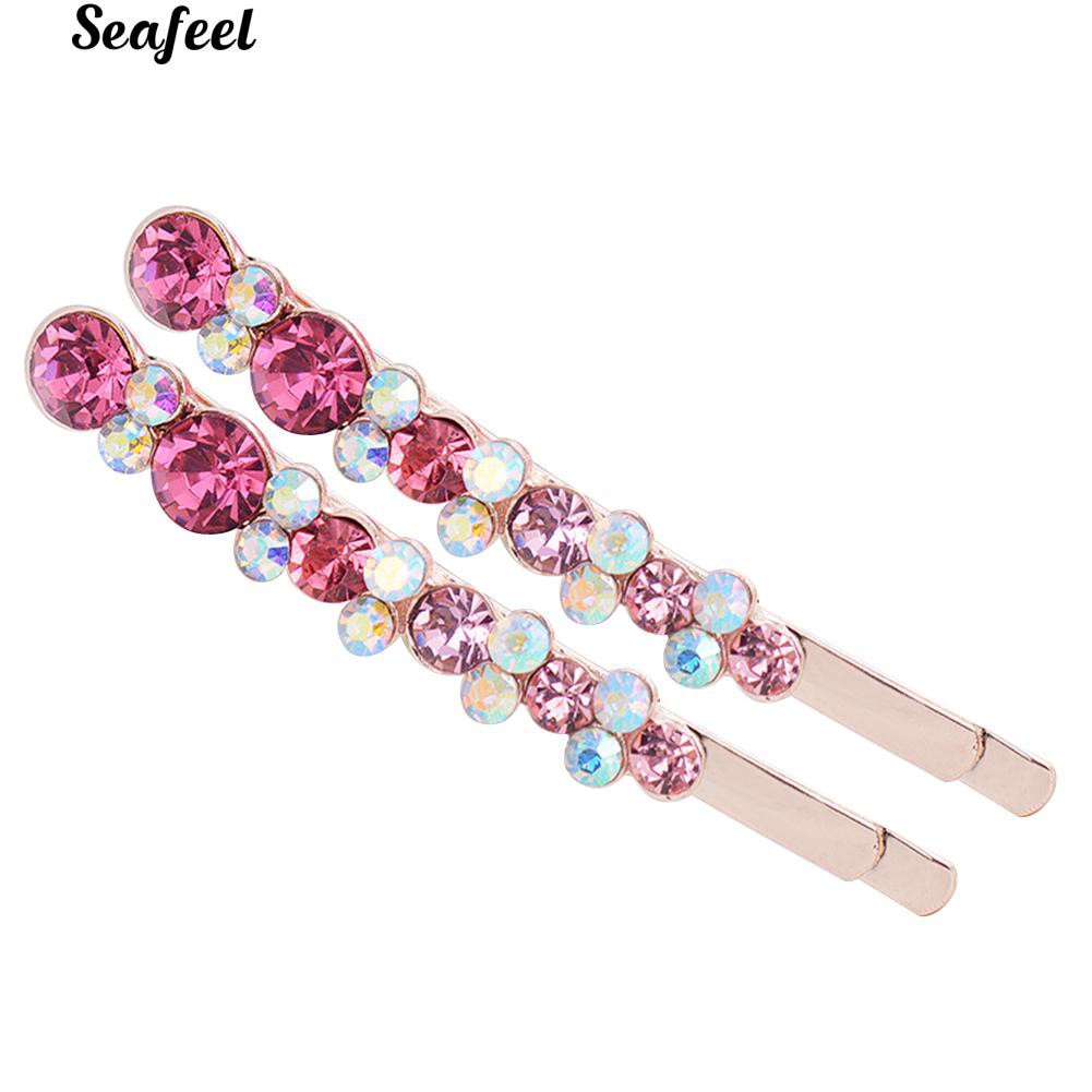 2 Kẹp tóc nữ đính đá sang trọng